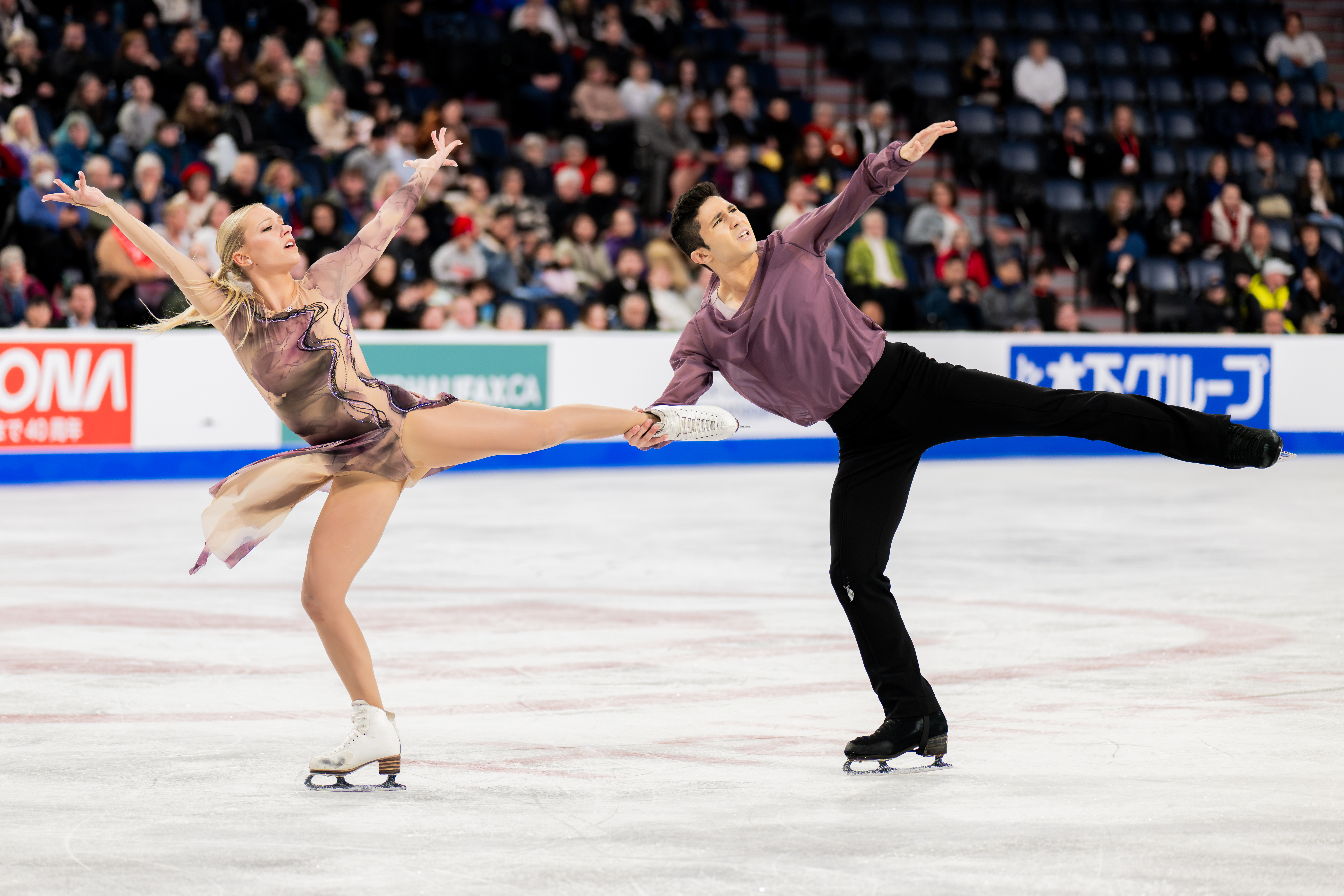 Gold for Marjorie Lajoie and Zachary Lagha at the Budapest Trophy