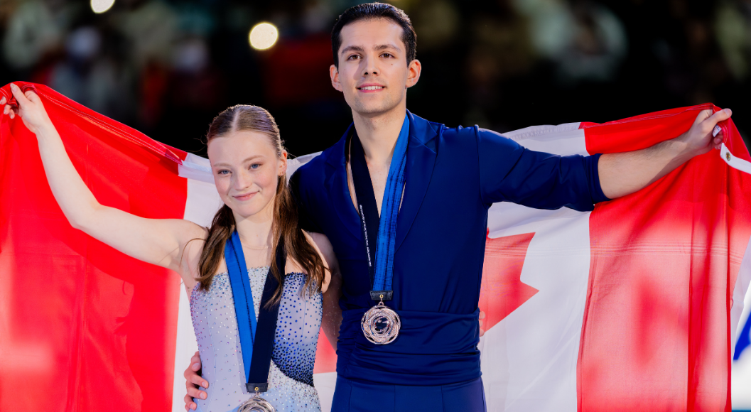 Ava Kemp and Yohnatan Elizarov Win Bronze at ISU Junior Grand Prix Final